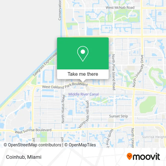 Coinhub map