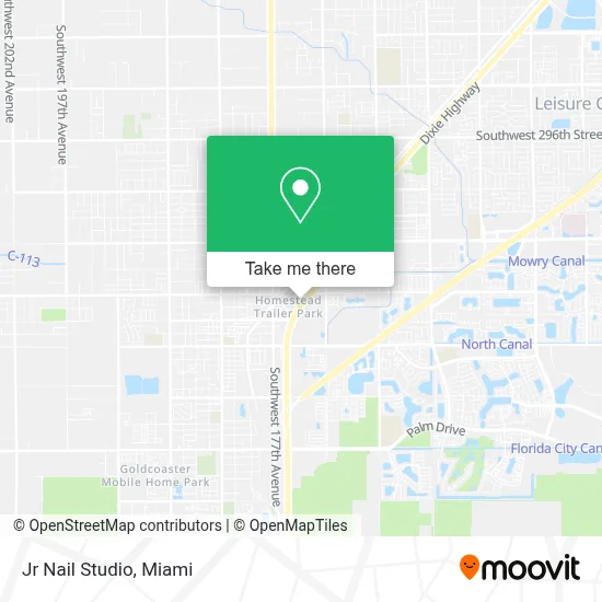 Jr Nail Studio map