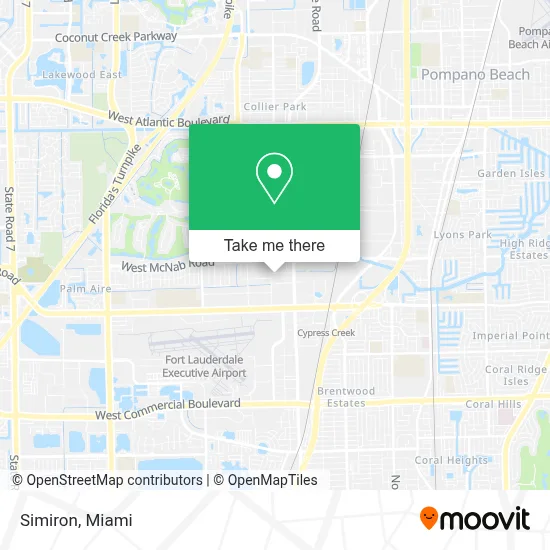 Simiron map