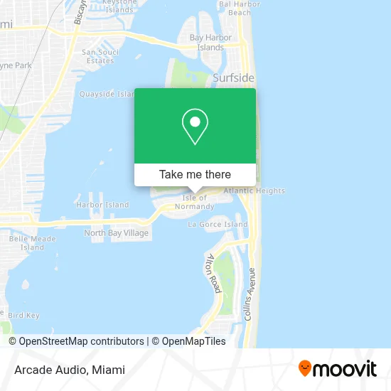 Arcade Audio map