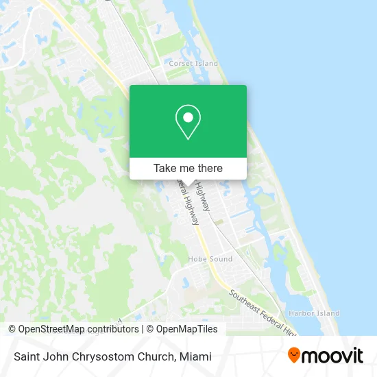 Saint John Chrysostom Church map