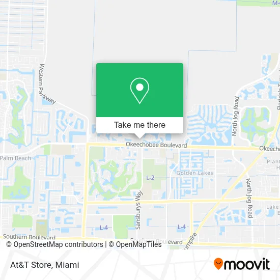 At&T Store map