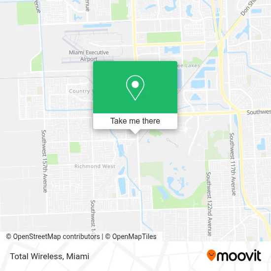 Total Wireless map
