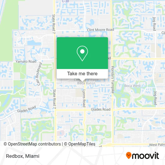 Redbox map