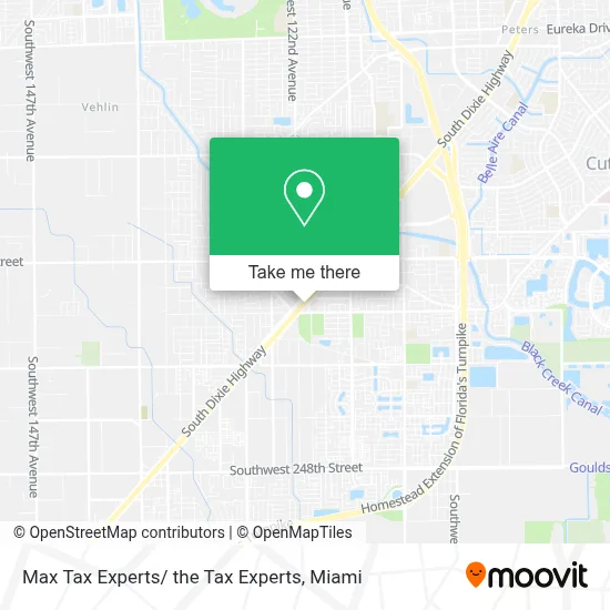 Max Tax Experts/ the Tax Experts map