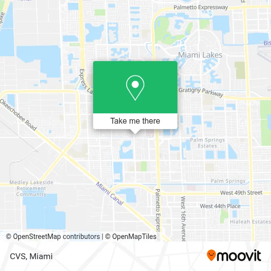 Cvs map