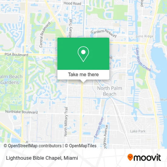 Lighthouse Bible Chapel map