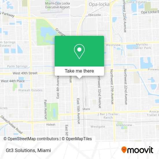 Gt3 Solutions map
