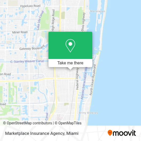 Marketplace Insurance Agency map
