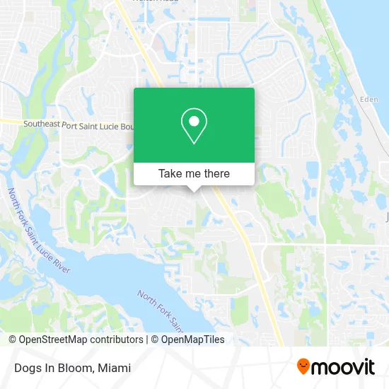 Dogs In Bloom map