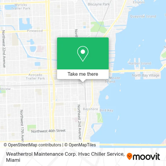 Weathertrol Maintenance Corp. Hvac Chiller Service map