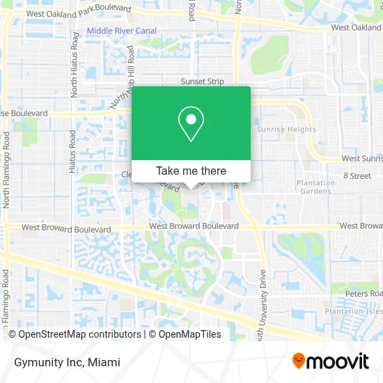 Gymunity Inc map