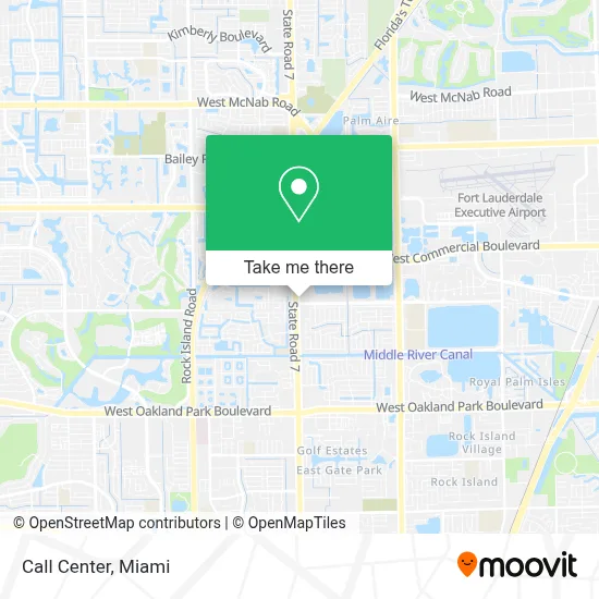 Call Center map