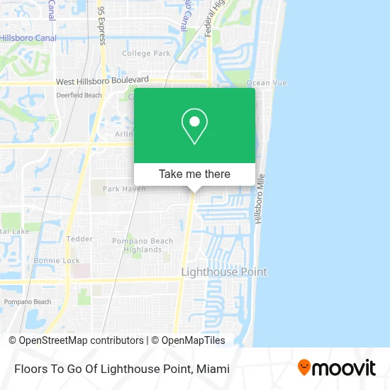 Floors To Go Of Lighthouse Point map