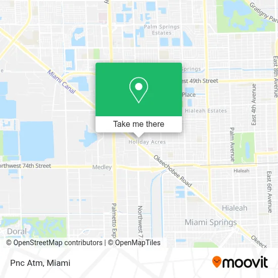 Pnc Atm map