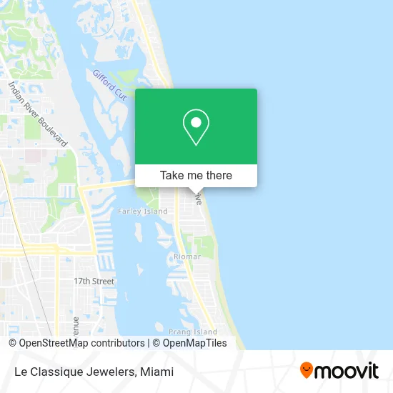 Le Classique Jewelers map