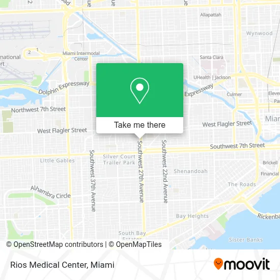 Rios Medical Center map