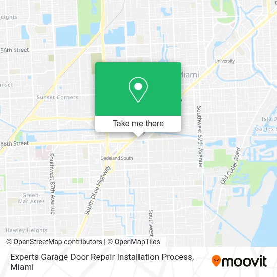 Experts Garage Door Repair Installation Process map