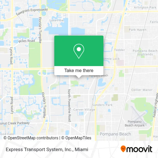 Express Transport System, Inc. map