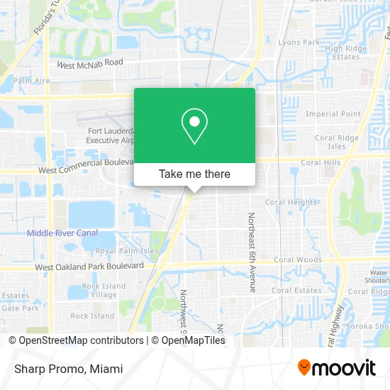 Sharp Promo map
