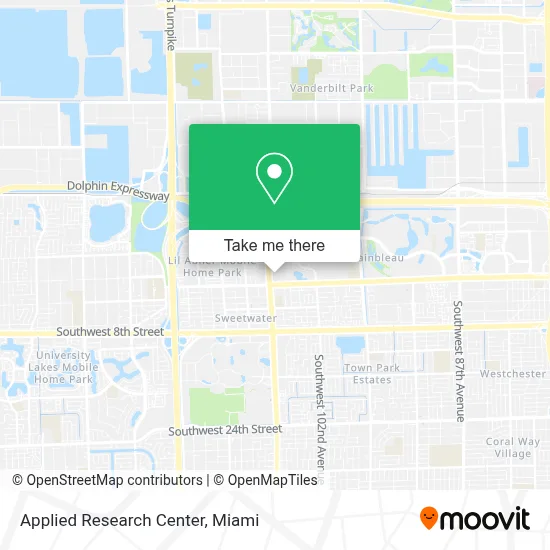 Applied Research Center map