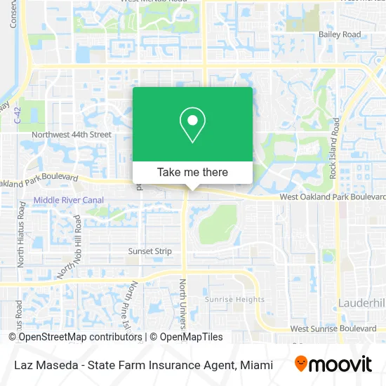 Laz Maseda - State Farm Insurance Agent map