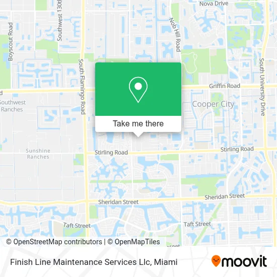 Finish Line Maintenance Services Llc map