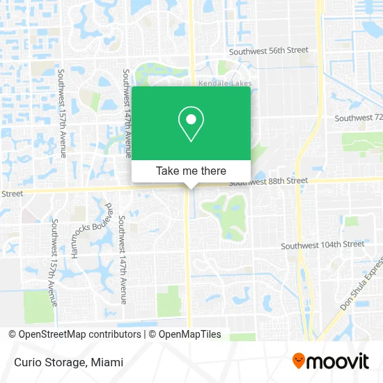 Curio Storage map