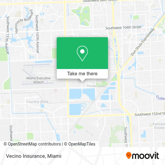 Vecino Insurance map