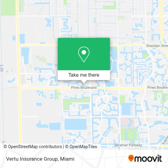 Vertu Insurance Group map