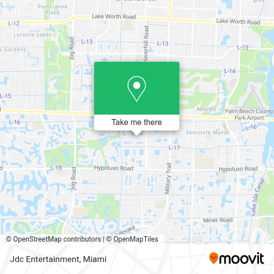 Jdc Entertainment map