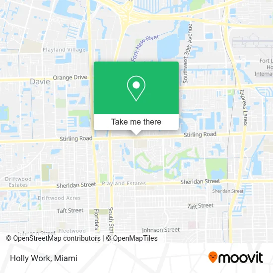 Holly Work map