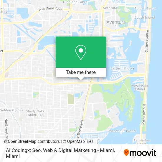 Ai Codingx: Seo, Web & Digital Marketing - Miami map