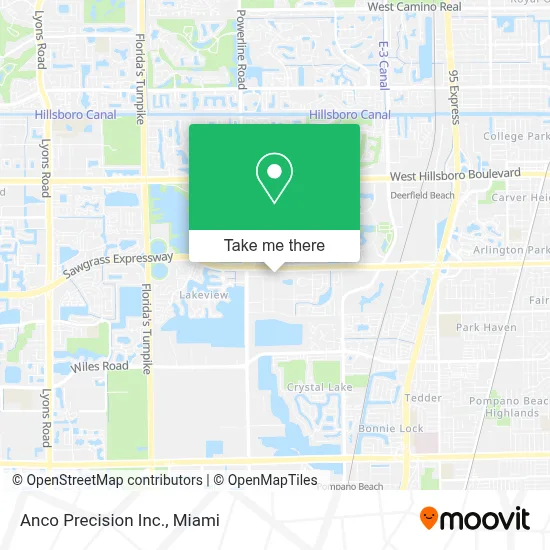 Anco Precision Inc. map