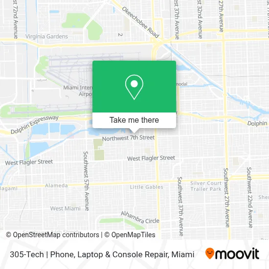 305-Tech | Phone, Laptop & Console Repair map