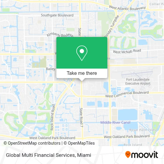 Global Multi Financial Services map