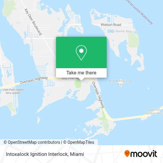 Intoxalock Ignition Interlock map