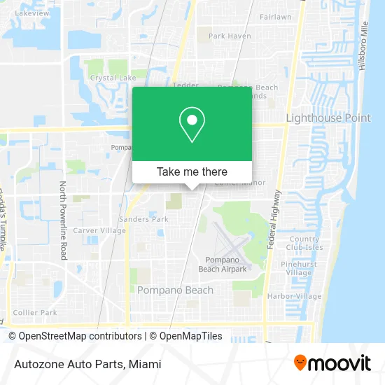 Autozone Auto Parts map