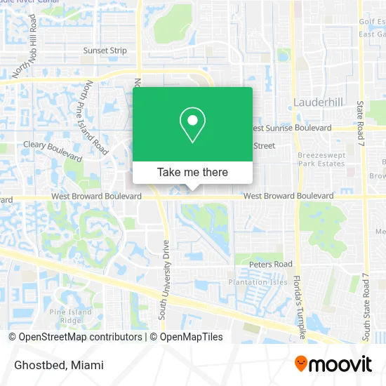 Ghostbed map