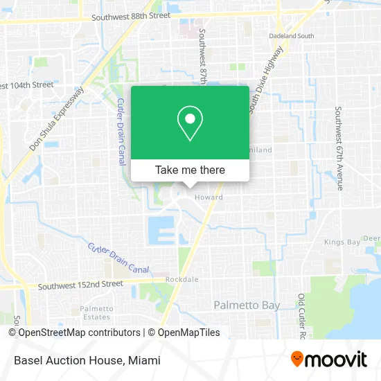 Basel Auction House map