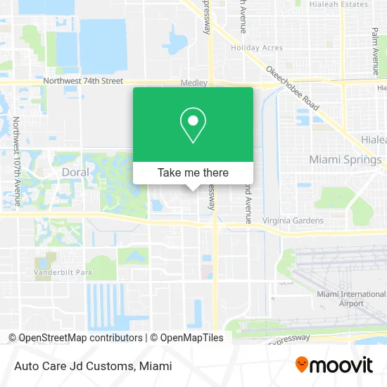 Auto Care Jd Customs map
