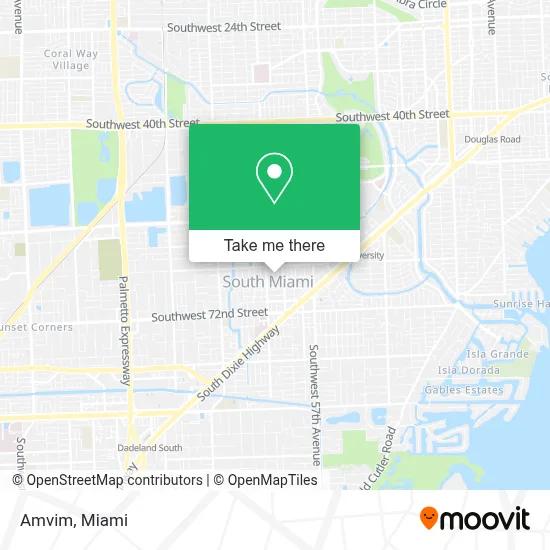 Amvim map