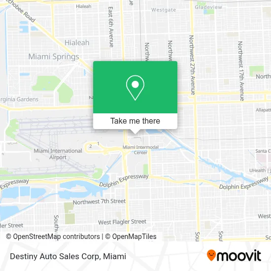 Destiny Auto Sales Corp map