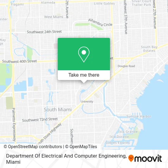 Department Of Electrical And Computer Engineering map