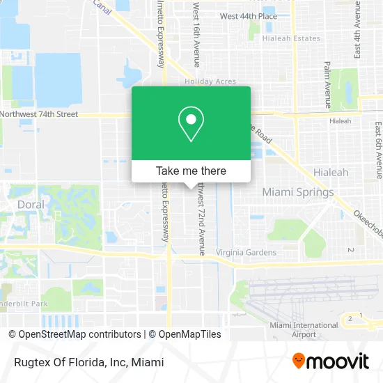Rugtex Of Florida, Inc map