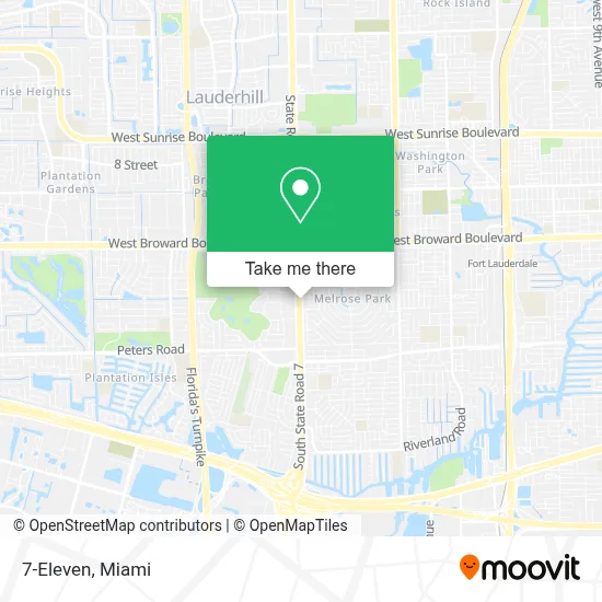 7-Eleven map