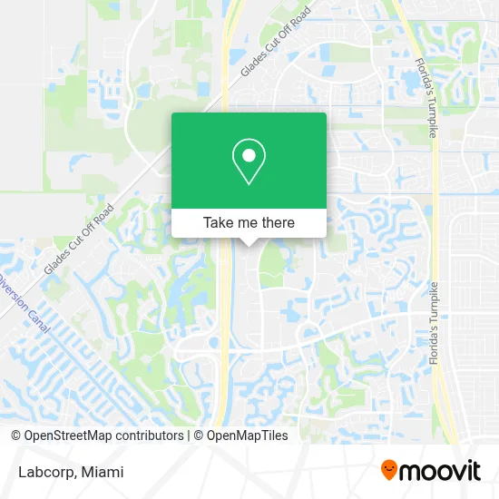 Labcorp map