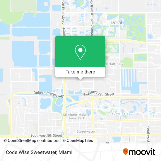 Code Wise Sweetwater map