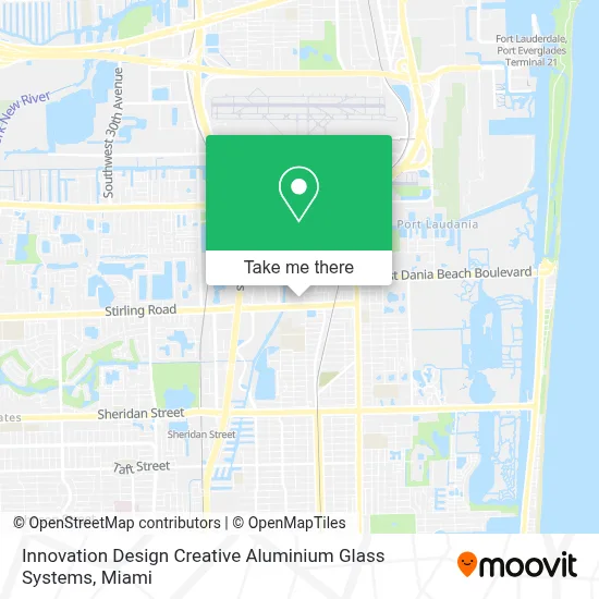 Innovation Design Creative Aluminium Glass Systems map