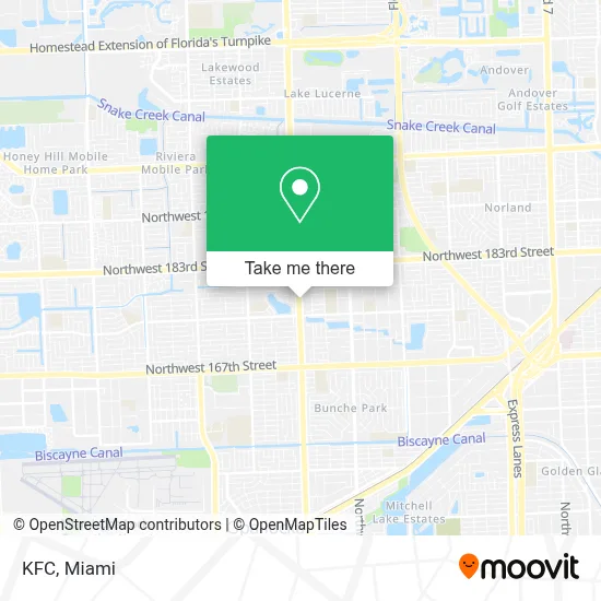Kfc map